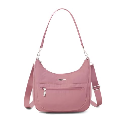 Image of Baggallini Modern Pocket Half Moon 11 inchx10.5 inch Shoulder Women W /Replaceable Straps Converts to Crossbody Bag