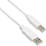 エレコム USBケーブル 【B】 USB2.0 (USB A オス to USB B オス) RoHS指令準拠 1m ホワイト USB2-ECO10WH