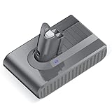 Powerextra 4.0Ah V6 Battery Replacement Compatible with V6 SV04 DC58 DC59 DC61 DC62 DC72 DC74 Absolute Animal Motorhead Slim SV03 SV04 SV05 SV06 SV07 SV09