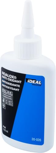 Image of Ideal Electrical Noalox Anti-Oxidant Compound, 8 oz, Electric al Anti Oxidation Paste for Aluminum Wire Connections, Lugs, Conduit & Electrical Connectors 30-026 (Pack of 6)
