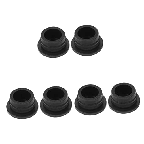 Tapones de goma para escalera de piscina 6 piezas miniatura 1