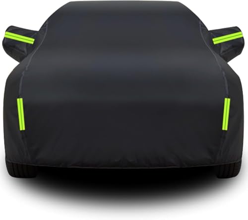 GuGuoZZ Funda Coche para Land Rover Evoque Cabriolet 2016-2021 Cubre Coches con Cremallera en la Puerta Cierre y Bandas a Prueba de Viento Polvo Sol Nieve