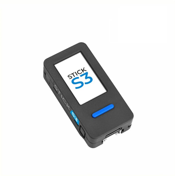 M5StickS3 ESP32-S3 Mini IoT Dev Kit – Mini carte de développement programmable avec Wi-Fi et Bluetooth | Idéal pour les projets IoT, Smart Home et DIY