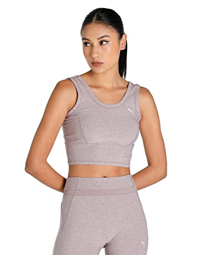PUMA Studio Yogini Top court sans manches anti-transpiration pour le sport