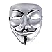 RUSVNO Hacker Mask for Kids Anonymous V for Vendetta Mask,5 Pack