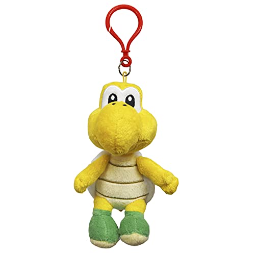 Little Buddy 1835 Super Mario - Koopa Troopa 5' Plush Dangler, Multicolor