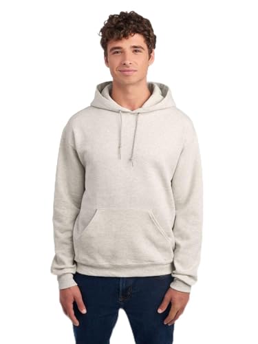 Image of Jerzees Men's NuBlend Fleece Hoodies & Sweatshirts, Cotton Blend, Sizes S-3X