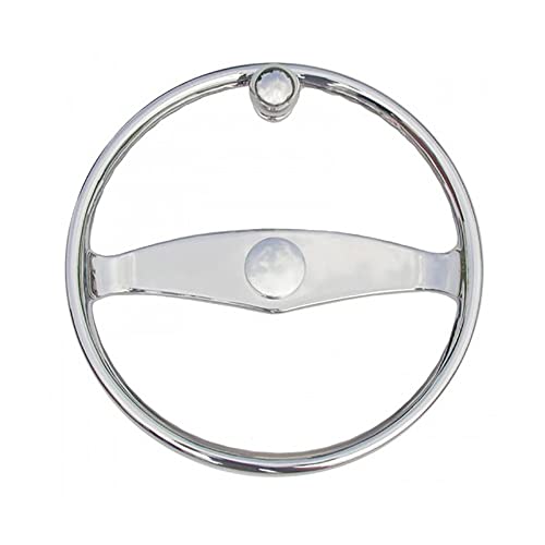 Schmitt & Ongaro Marine Products 50003 Schmitt & Ongaro - Ongaro Wheel - 15.5 W/knob for 3/4 Teleflex Tapered Shaft