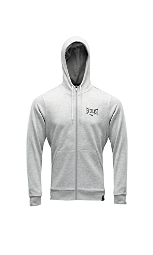 Everlast Limerick Sweat Capuche de Skateboard, Gris Mélangé, L Homme