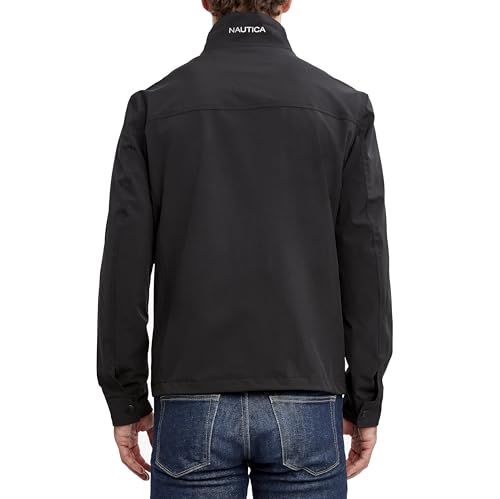 Image of Nautica Men's Lightweight Bomber Jacket - Wind & Water-Resistant, Regular, Big & Tall Sizes