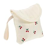 Healvian Bolsa para Guardar Toallas Sanitarias Tampones Toallas Sanitarias Papel Menstrual Compresas Menstruales Toallas Sanitarias Algodón Y