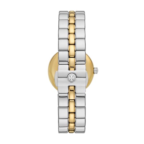 Image of Tory Burch Women's Kira Gold Stainless Steel Bracelet Watch (Model: TBW2045)
