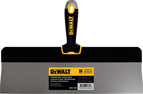 DEWALT 16" Big Back Taping Knife | Stainless Steel w/Soft Grip Handle | DXTT-2-198 #1