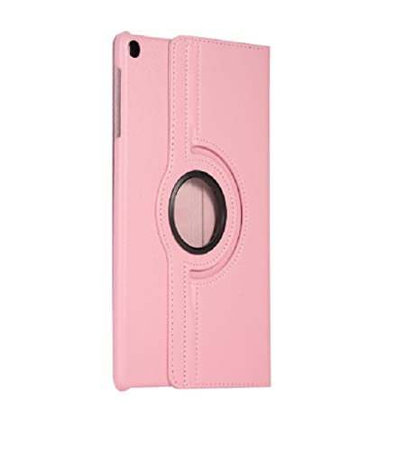Gocob For Samsung Galaxy Tab A7 Lite 8.7 T220 T225 Leather Stand Flip Cover 360 Tablet Case (ROSE GOLD)