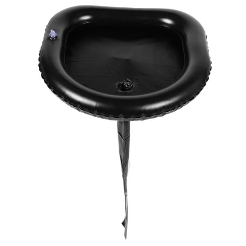 IWOWHERO Inflatable Hair Wash Sink Comfortable Bedside Sink for Elderly Disabled Bedridden Patients Hospital and Home