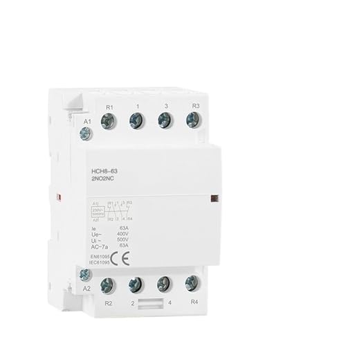 Contacteur modulaire HCH8-63 4P 63A pour tableau électrique rail Din