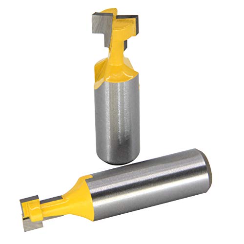 RKURCK 1/2 Shank T-Slot Cutter Router Bit