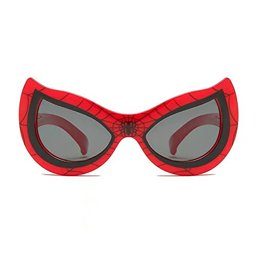 CHUANGOU Lunettes de soleil Spiderman Lunettes de soleil pour enfants pour l'alpinisme, l'alpinisme, le trekking, unisexe, taille unique Cover