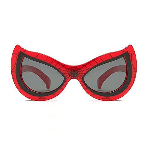 CHUANGOU Spiderman Gafas de Sol Niños Gafas de Sol para Montañismo Montañismo Trekking Unisex Talla Única