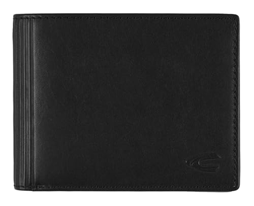 Portefeuille Hommes camel active Cliff Noir la Maroquinerie Masculine Haut de Gamme