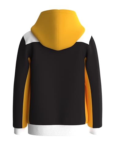 GUESS boys Eco Fleece Contrast Hooded Sweatshirt2