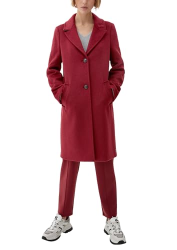 s.Oliver Damen 120.12.209.16.151.2116815 Mantel langarm, dark red #841B2D,...