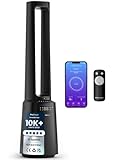 Pro Breeze® OmniAir 41" Smart Bladeless Tower Fan with Air Purifier - Silent Standing Portable Circulator with Remote Control, Wi-Fi, HEPA Filter, LED Display, 10 Fan Speeds, 5 Modes & 60° Oscillation