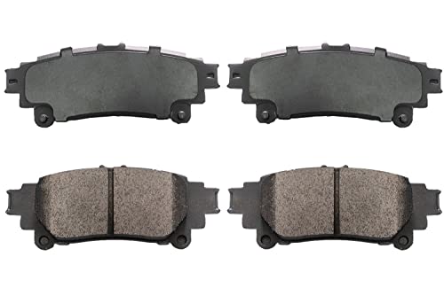 Image of Front Rear Brakes Pad Automotive Premium Ceramic Disc Brake Pads Set Vehicle Replacement Part for Lexus Infiniti Nissan Dodge Attitude Hyundai Accent D1391