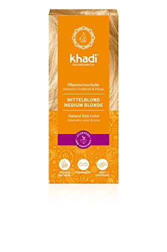 Khadi Medium Blond Hair Color, 1 EA