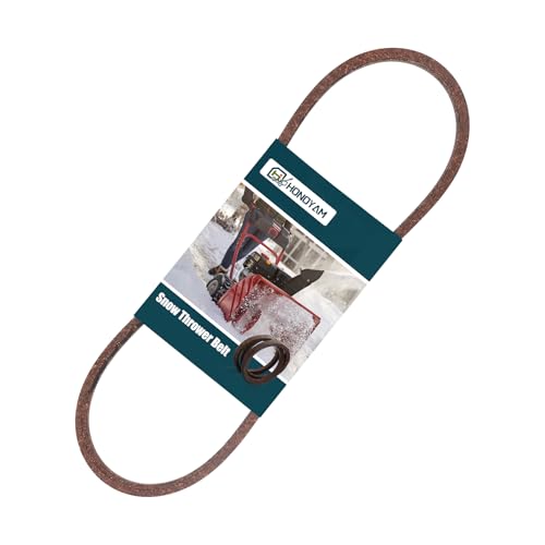 Honoyam 954-04260 Snow Throwers Drive Belt for MTD Troy Bilt 754-04260 954-04260 754-04259 954-04259A 524SWE C224 RM220 90026PCt Storm 2410 Snow Thrower