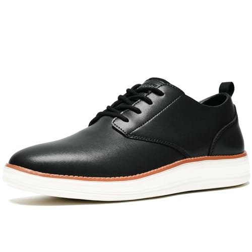 Men's Casual Dress Shoes Plain Toe Derby Oxford Sneakers