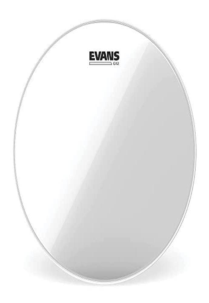 Evans Drum Heads - G12 Clear Tom Drumhead, 10 Inch