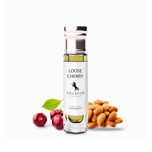 Arabian Opulence FR313 Loose Cherry Roll-on Parfümöl | Konzentriertes Parfüm Körperöl | Langanhaltendes Parfüm auf Ölbasis für Männer und Frauen | Reisegröße Alkoholfreies Parfümöl (6ml)