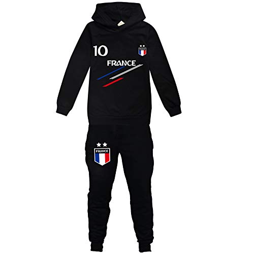 Sweats à capuche de football France et jogging pour garçon : cadeau idéal