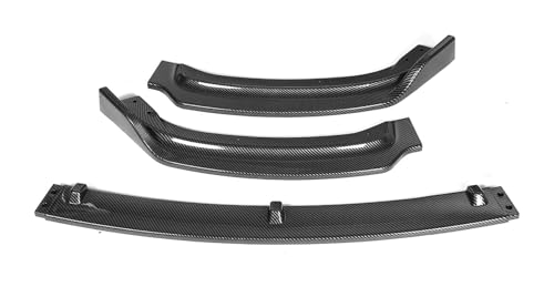 Diffuseur aspect fibre de carbone pour spoiler de pare-chocs avant BMW Série 3