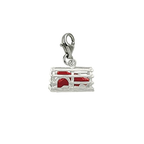 Rembrandt Charms Sterling Silver Sweet 16 Charm With Lobster Claw
