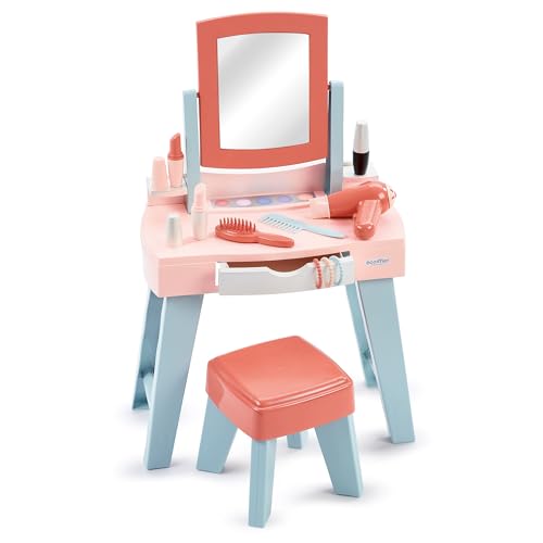 Coiffeuse Enfant ECOIFFIER 1819 – Avec Tabouret et 11 Accessoires - vue 3