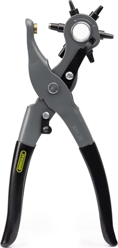 General Tools Leather Hole Punch for Belts, Fabric & Crafts Model 72