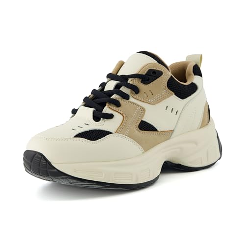 CUSHIONAIRE Women's Strike Chunky Sneaker +Memory Foam, Wide Widths Available - Main Image