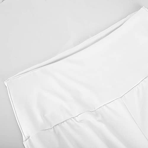 SMIDOW High Waisted Palazzo Pants for Women Casual Wide Leg Flare Leggings Loose Flowy Lounge Trousers4