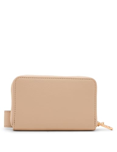 Anne Klein Womens Zip Around Wallet, Sesame3