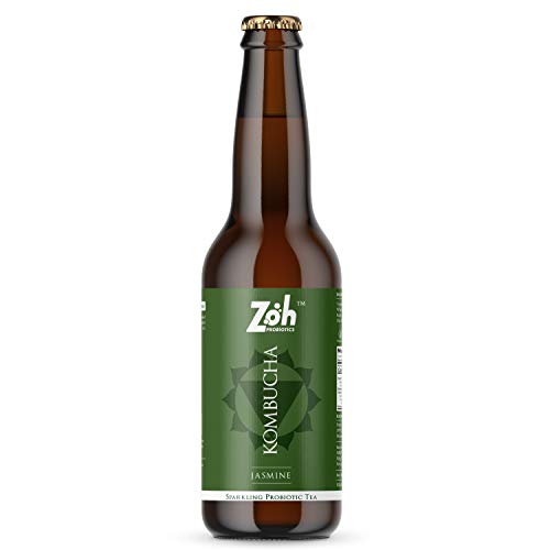 Image of Zoh Probiotics Kombucha - Pack Of 3 (Combo 5), 330 Milligrams, Green Tea, Liquid