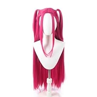 Purple Braid Wig Long Braided Cosplay Wig Costume Hairpiece,Anime Cosplay Wigs for Halloween Costume Party