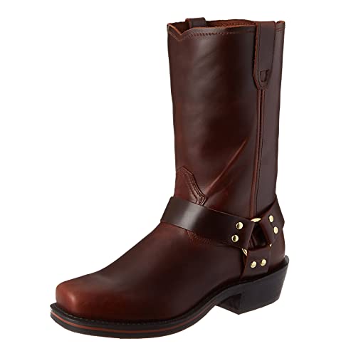 Image of CHUUMEE Men's Classic Western Cowboy Square Toe Embroidered Cowboy Boots