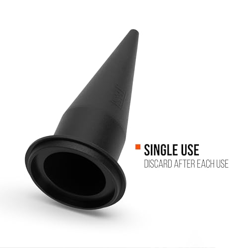 JES Cone Nozzle for Sausage and Bulk Caulk Guns, 25-Pack