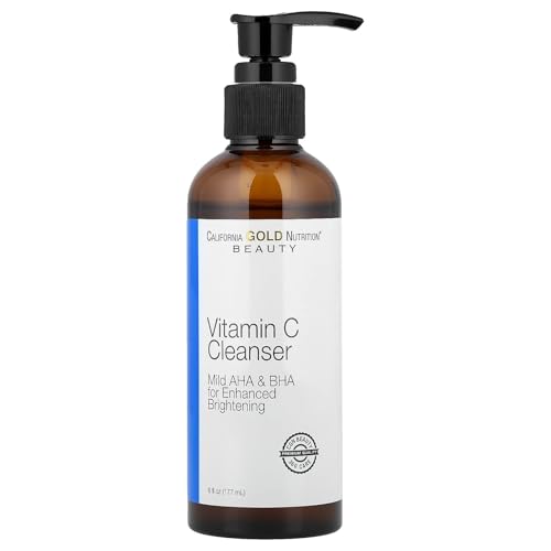 PrescriptSkin California Gold Nutrition Vitamin C Cleanser, Enhan...