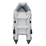 【Tragbar】Die Tragetasche ermöglicht einen bequemen Transport und platzsparende Lagerung. Die einfache Installation ermöglicht eine schnelle Inbetriebnahme des Bootes.