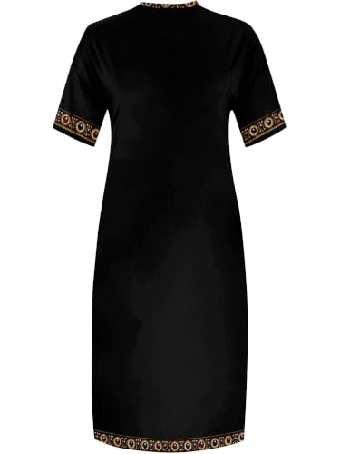 Image of PinkPatty Women's Oversize V Neck Short Sleeve Maxi Dress with Pockets