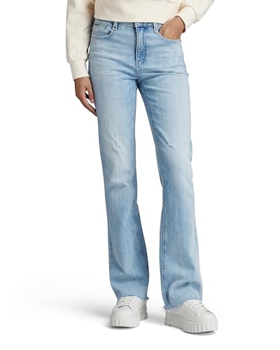 G-Star Para Mujer Noxer Bootcut Jeans, Azul Sun Faded Mirage Blue D21437-D498-G316 , 23w 30l G-Star Para Mujer Noxer Bootcut Jeans, Azul Sun Faded Mirage Blue D21437-D498-G316 , 23w 30l