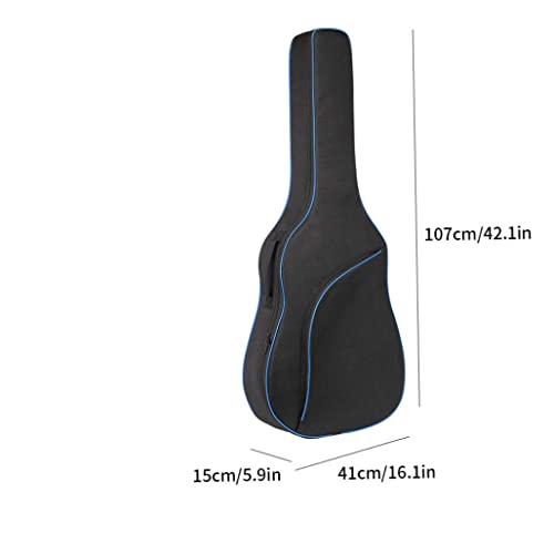 Sac de guitare Case d’instruments 41 pouces Sac à dos de guitare acoustique épais avec paledis à double bracele - Les Beatles, Paul McCartney, John Lennon, RIngo Starr, George Harrison Sac de guitare Case d'instruments 41 pouces Sac à dos de guitare acoustique épais avec paledis à double bracele – Image 6